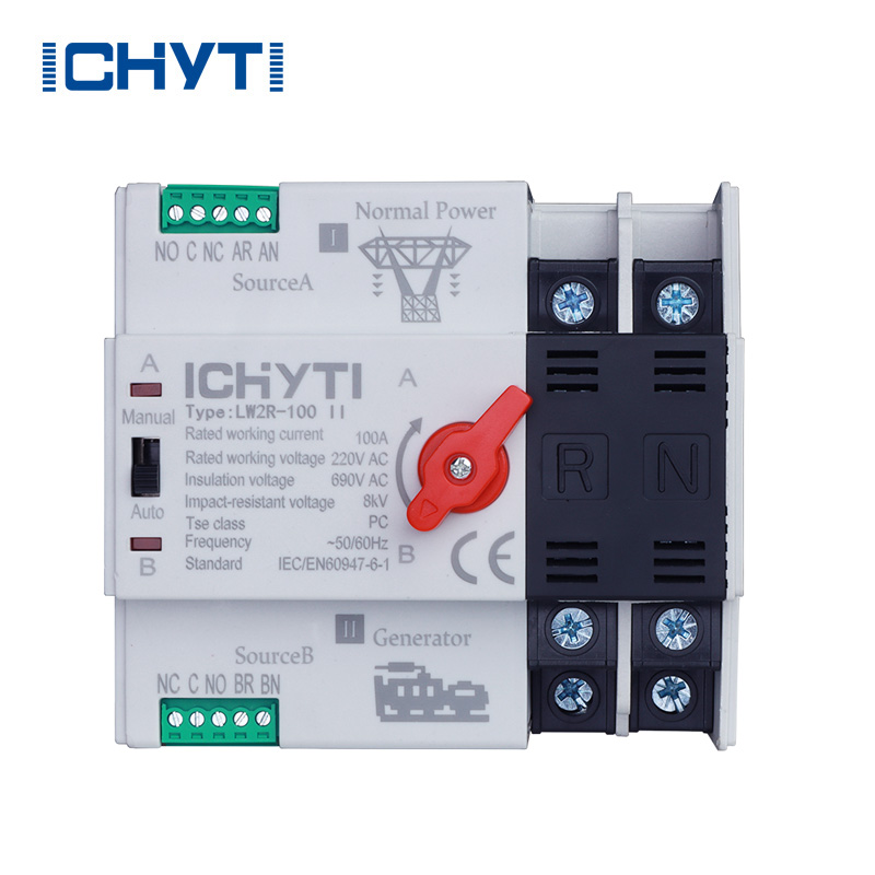 Single Phase Automatic Changeover Switch
