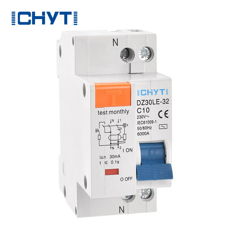 Rcd Rccb Residual Current Protection Circuit Breaker