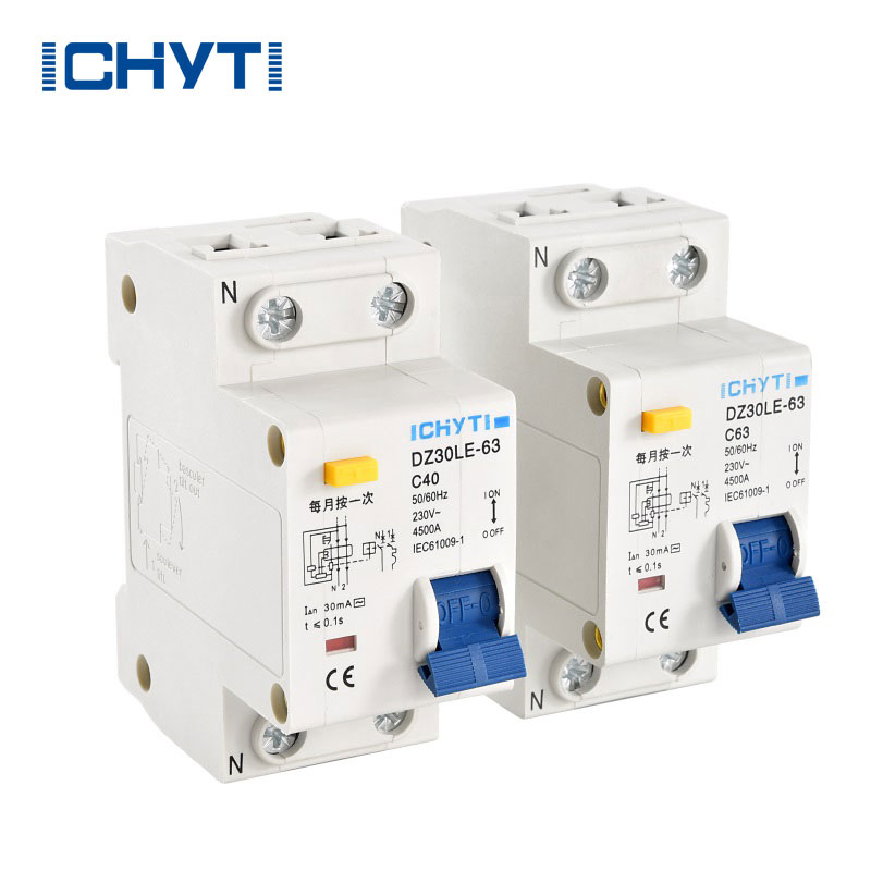 Electrical Rccb Residual Circuit Breaker
