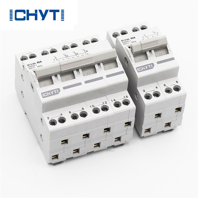 Single Phase Manual Changeover Switch